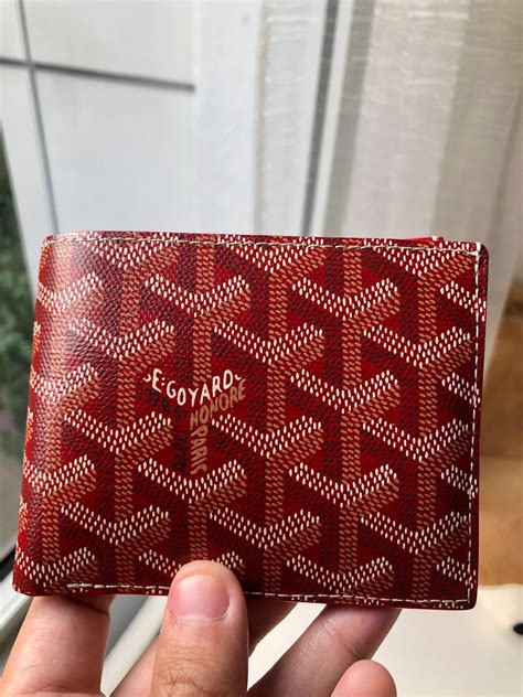 goyard wallet replica men|authentic goyard wallet.